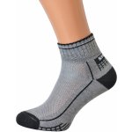 Kuks ponožky Kotníčkové zdravotní ponožky EMIL světle šedá – Hledejceny.cz