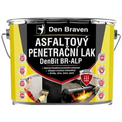 DEN BRAVEN Asfaltový penetrační lak BR-ALP 9kg DenBit – Zboží Mobilmania