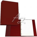 Karis Poznámkový blok A5 Bordó – Hledejceny.cz