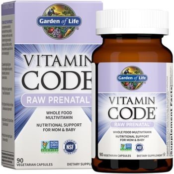 Garden of life Vitamin Code RAW Prenatal multiVitamín pro těhotenství 90 rostlinných kapslí
