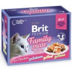 Brit Premium Cat Family plate jelly 12 x 85 g – Sleviste.cz