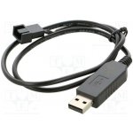 Akasa AK-CBFA10-60BK USB to 3-Pin & 4-Pin – Zboží Živě