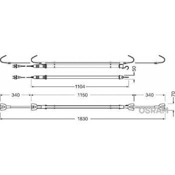 OSRAM LEDinspect PRO BONNET 1400 LEDIL104