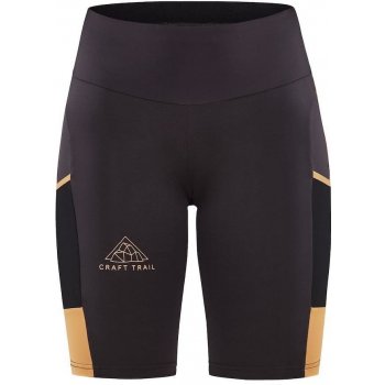 Craft W Kalhoty PRO Trail Short Tights tmavě šedá