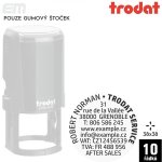 Trodat 4638 [ 38 x 38 mm pouze gumový štoček – Zboží Živě