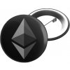 Špendlík a zavírací špendlík Kryptoland Placka 37MM Motiv: Ethereum