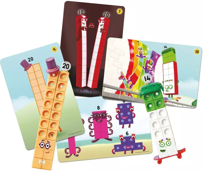 Learning Resources Matematické kostky 11-20, sada aktivit