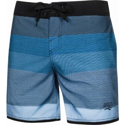 Aqua Speed plavecké šortky Nolan Blue/Muliticolor – Zboží Dáma