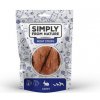 Pamlsek pro psa SIMPLY FROM NATURE Králičí stripsy pro psy 3 x 80 g