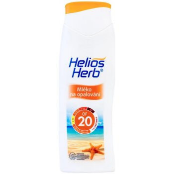 Helios Herb mléko na opalování SPF20 200 ml