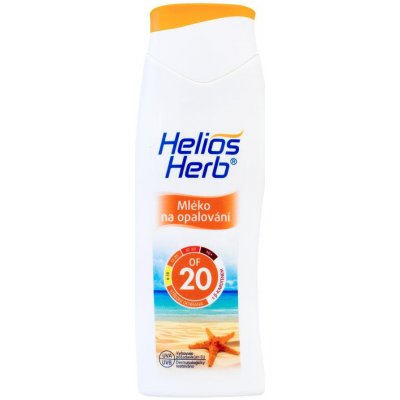 Helios Herb mléko na opalování SPF20 200 ml