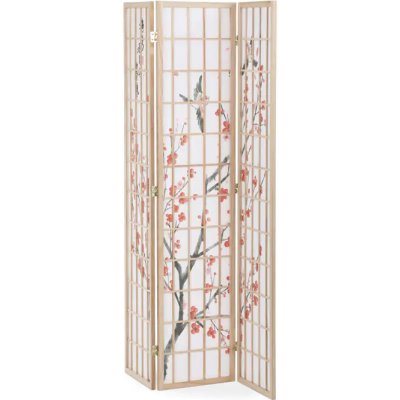 Autronic Paraván dřevěný EF-L185 NAT – Zboží Dáma