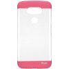 Pouzdro a kryt na mobilní telefon Pouzdro Roar Fit UP Clear LG G5 růžové