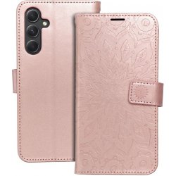 Pouzdro Forcell MEZZO Book SAMSUNG Galaxy A54 5G mandala zlato růžové