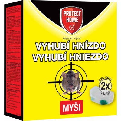 Protect Home Rodicum Alpha návnadový box 2x5 g 2 ks – Zboží Mobilmania