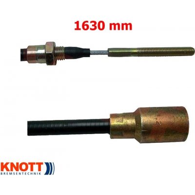 Knott Lanovod brzdový 1630/1840 mm, závit M8 – Sleviste.cz