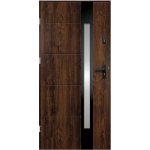 O.K. Doors P55 Ariadna 90 L ořech tmavý prosklené Z46481 – Hledejceny.cz