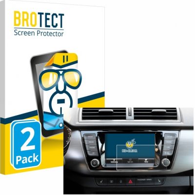 Ochranné fólie 2x BROTECT HD-Clear Screen Protector for Skoda Fabia 3 Combi | Zboží Auto