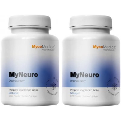 MycoMedica MyNeuro 2 x 90 kapslí – Hledejceny.cz