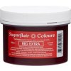 Potravinářská barva a barvivo Sugarflair MAXIMUM concentrated gelová barva RED extra XXL červená 400 g