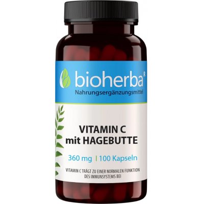 Bioherba Vitamin C se šípkem 360 mg 100 kapslí – Hledejceny.cz