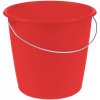Úklidový kbelík Keeper 104/417 Kbelík s kovovou rukojetí Červená 10 l