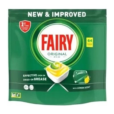 Fairy Original Citron Tablety do myčky All In One 64 ks