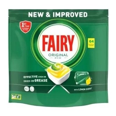 Fairy Original Citron Tablety do myčky All In One 64 ks – Zbozi.Blesk.cz