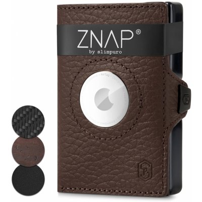 Slimpuro ZNAP Airtag Wallet ochrana RFID ZNAPAirDBrGr8 – Zboží Mobilmania