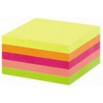 Kostka barevná lepená 84x84x35 FLUO – Hledejceny.cz