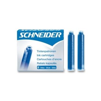 Schneider 6603 inkoustové bombičky modré 6 ks