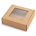 Top-obaly Dárková krabice s průhledným víkem 150 x 150 x 50 mm 10 ks – Zboží Živě