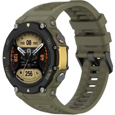 PROTEMIO SILICONE Řemínek pro Amazfit T-Rex 2 zelený 47656 – Zbozi.Blesk.cz