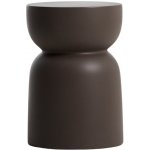 Kave Home Hnědý cementový zahradní stolek Garbet 32 cm – Hledejceny.cz