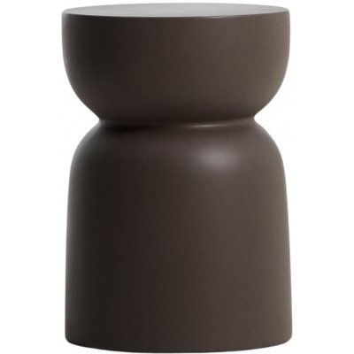 Kave Home Hnědý cementový zahradní stolek Garbet 32 cm – Hledejceny.cz