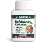 MedPharma Echinacea 600 Forte kurkumin vit. C bez černý zinek 67 tablet – Hledejceny.cz