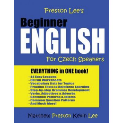 Preston Lee's Beginner English For Czech Speakers – Zbozi.Blesk.cz