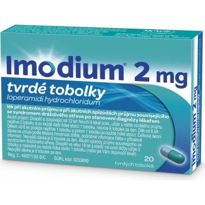 IMODIUM POR 2MG CPS DUR 20