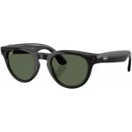 Meta RAY-BAN Meta Headliner Standard Smart Glasses Gen 2 - Shiny Black, G15 Green 0RW4013601/7150 – Zboží Živě