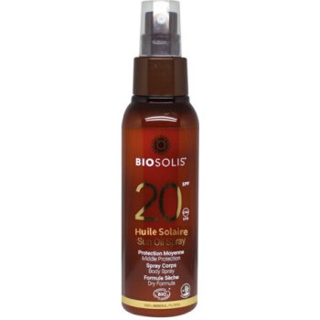 Biosolis opalovací olej spray SPF20 100 ml