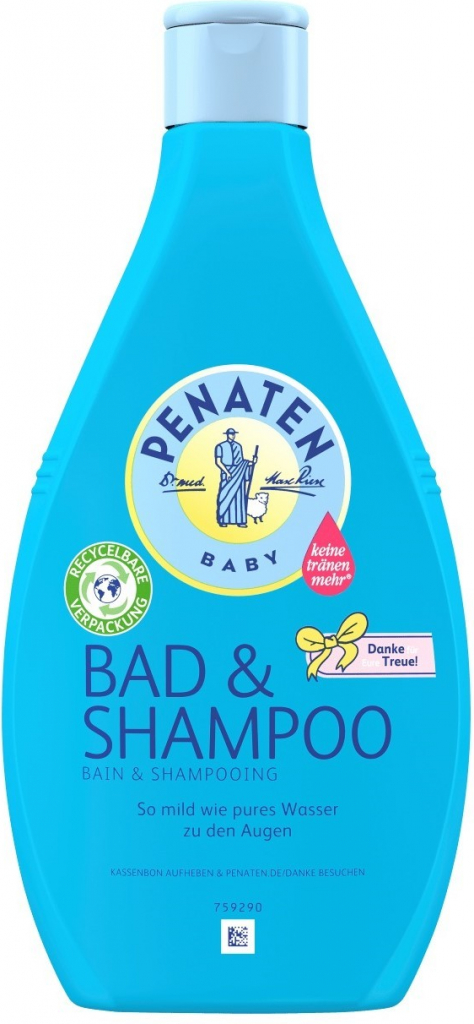 Penaten Baby šampon 2v1 koupel šampon 400 ml dárková sada