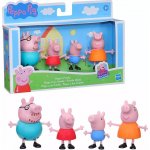 Hasbro Prasátko Peppa Peppina rodinka sada 4 figurek Klasická sada – Zboží Dáma