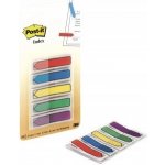3M POSTIT Samolepicí záložky se zásobníkem, mix barev, 12 x 43 mm, 5x 20 listů, tvar šipky, 3M POSTIT 70000380 ,balení 100 ks 21009 – Hledejceny.cz