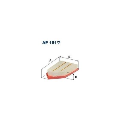 Vzduchový filtr FILTRON AP 151/7 – Hledejceny.cz