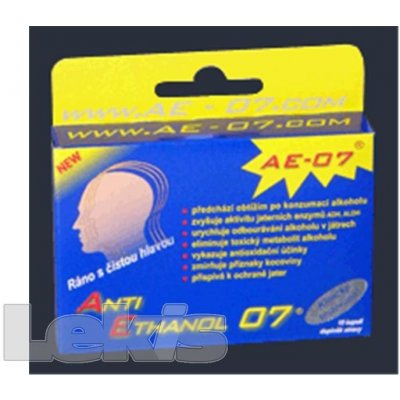 Avicenna Anti Ethanol 07 AE-07 5 x 2 kapsle – Hledejceny.cz