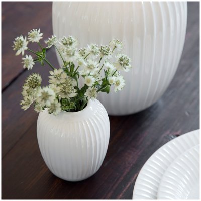 Váza Hammershoi White 10,5 cm Kähler – Sleviste.cz