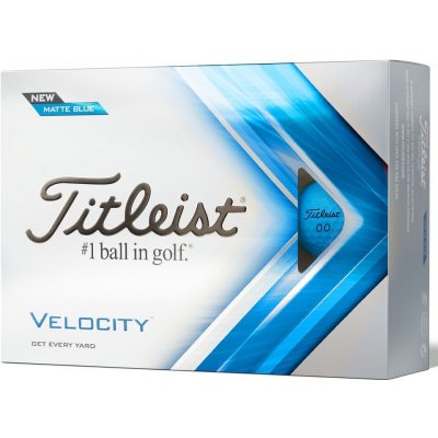 Titleist Velocity modré 3 ks – Zbozi.Blesk.cz