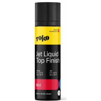 Toko Jet Liquid Top Finish Mid 0°C až -10°C 70 ml – Zbozi.Blesk.cz