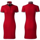 Malfini prémiové bavlněné šaty dress up 271 formula red