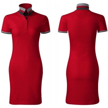 Malfini prémiové bavlněné šaty dress up 271 formula red